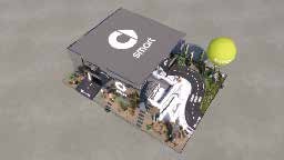 Aerial layout render